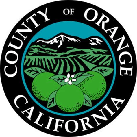 Seal Of Orange County Vector Svg File Etsy