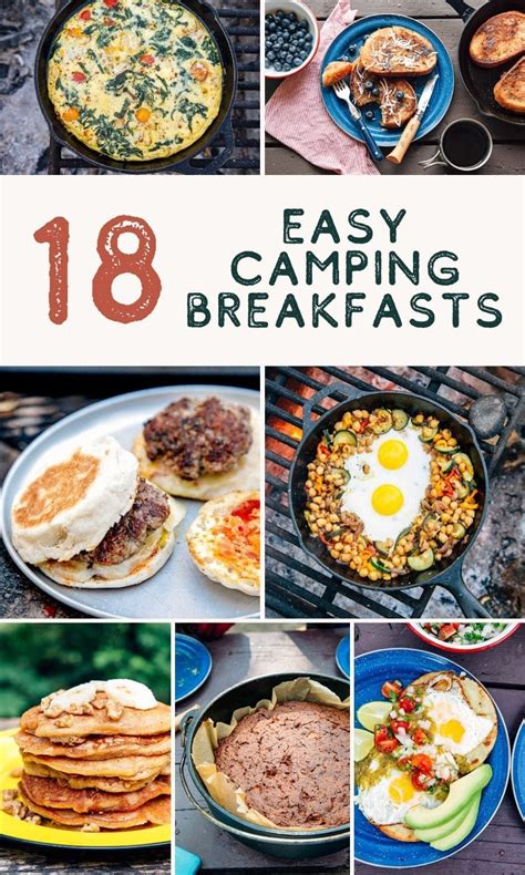 Easy Camping Breakfast Ideas Easy Camping Breakfast Easy Camping