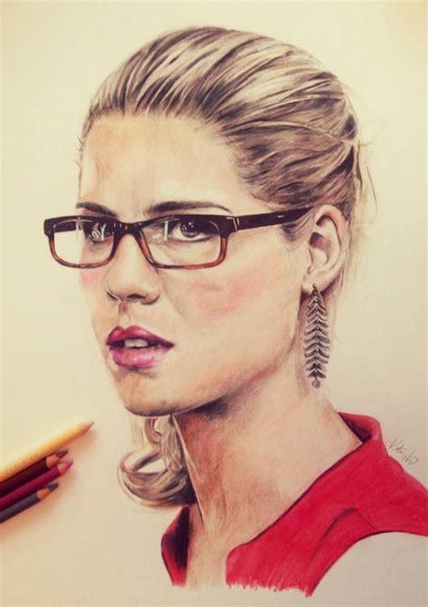 Felicity Smoak Drawing By Katinkaw1 On Deviantart Arrow Felicity Felicity Smoak Team Arrow