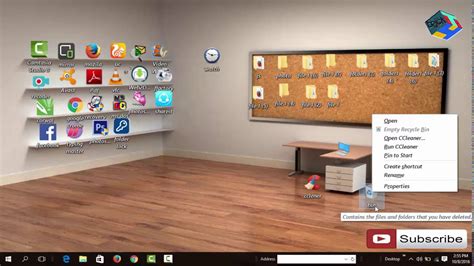 How To Make A Beautiful Classic 3d Desktop In Hindi Youtube