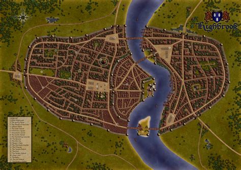 Highbrook Fantasy Map By Pauldew On Deviantart
