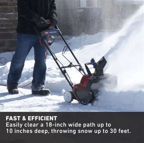 Toro 38381 Power Curve 18 In 15 Amp Electric Snow Blower