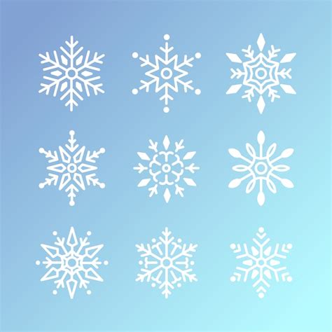 Free Snowflakes Clip Art Library
