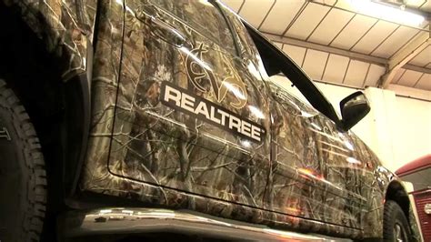 Awesome Realtree Camo Truck Wraps Youtube