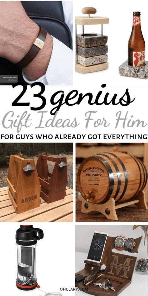 Unique Gift Ideas For Men Who Have Everything Romantic
