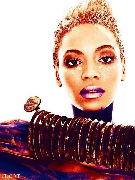 beyonce for flaunt magazine vogue fashion queen b beyonce