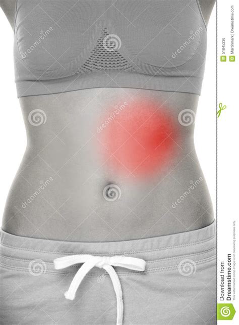 7 ways internal organs can cause lower back pain. Female Body Pain - Stomach Injury Stock Photo - Image of injury, muscle: 51845236