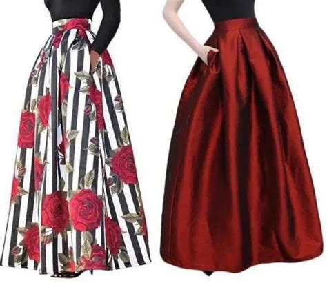 Pleated Skirt Floral Skirt Long Skirt Skirt Pattern Easy Diy Pattern Costura Fashion Retro