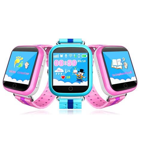 10pcs Gps Smart Watch Q750 Q100 Baby Watch With Wifi 154inch Touch