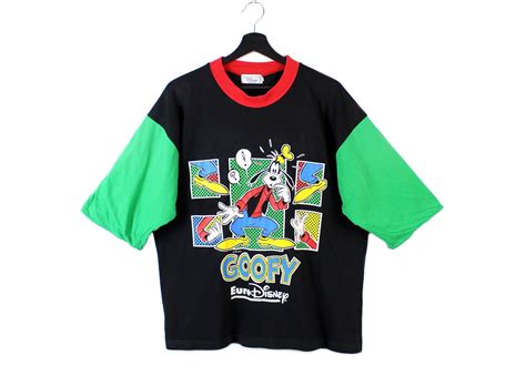 90s Walt Disney Fashions Goofy Vintage T Shirt Goofy Euro Etsy Uk