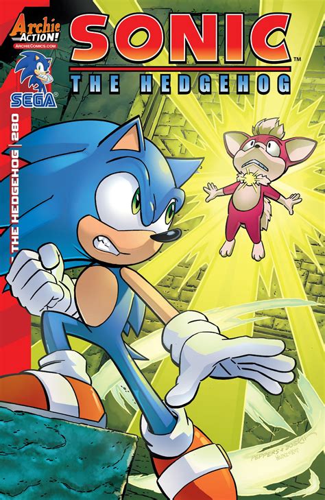 Archie Sonic The Hedgehog Issue 280 Sonic Wiki Fandom Powered By Wikia