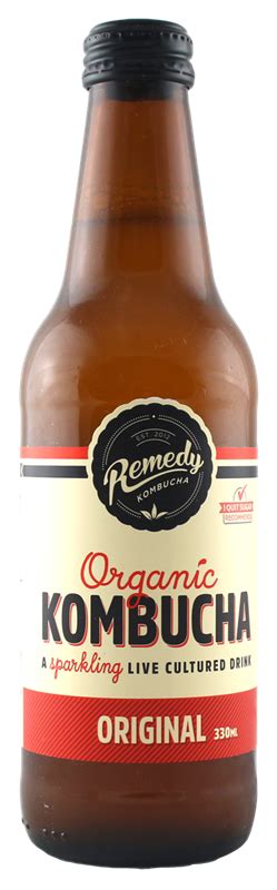 Remedy Original Kombucha 330ml The Grocery Store