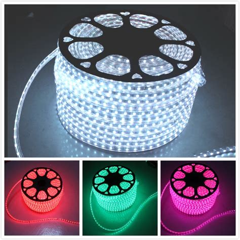 Rgb Color Changing Waterproof Smd5050 Led Tape Ac220v 110v Flexible Led