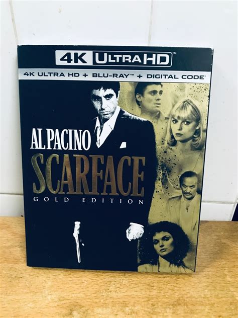 Scarface Gold Edition Original And Genuine 4k Ultra Hd And Blu Ray From