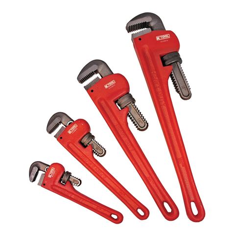 Pipe Wrench Set 4 Piece