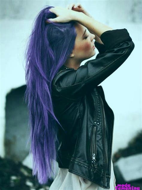 20 Romántico Púrpura Peinados Para 2019 En 2020 Color Púrpura Para Cabello Pelo De Color