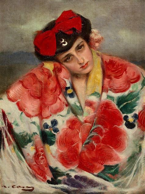 Ramon Casas I Carbó 1866 1932 Malarstwo Painting Portret