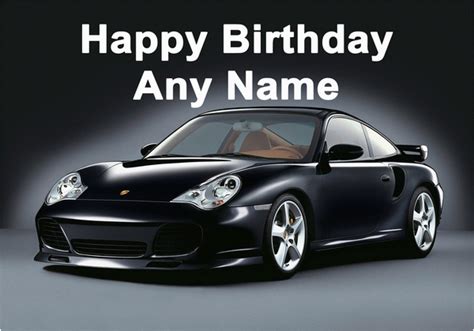 Porsche Birthday Card Birthdaybuzz
