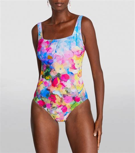 Gottex Floral Swimsuit Harrods Us