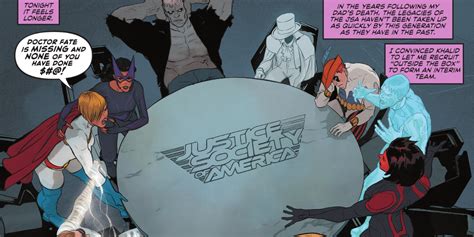 Justice Society Introduced A Huntresssolomon Grundy Team
