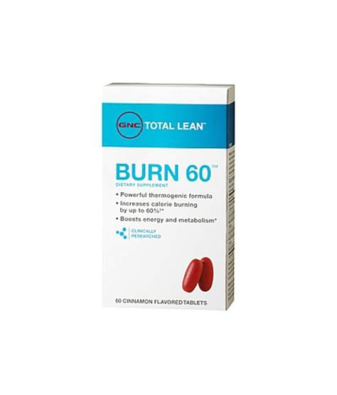 Does gnc burn 60 work? GNC Total Lean Burn 60 (60 Tabs): Buy GNC Total Lean Burn ...
