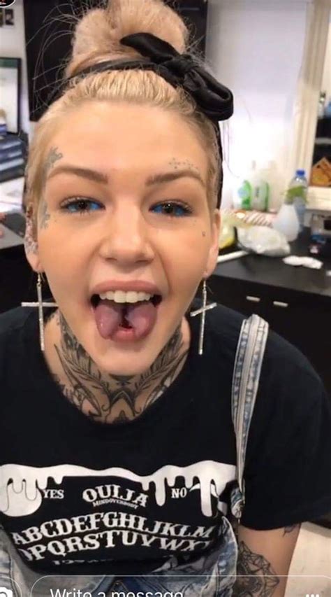 Woman Has Spent 70 000 On Tattoos And Body Modifications