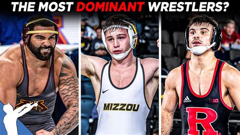 Ranking The 5 Most Dominant College Wrestlers Right Now 2022 Youtube