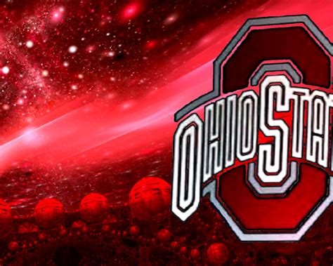 Free Download Ohio State Football Red Block O Done With Mandelbulb 3d