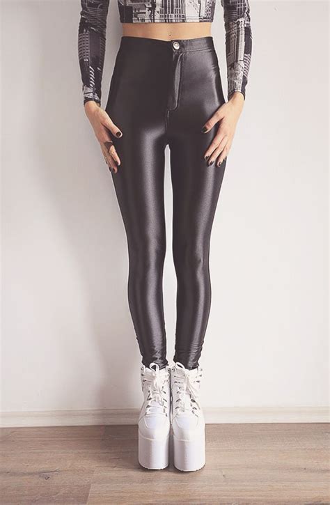 Lycra Leggings Fashion Pants Shiny Leggings