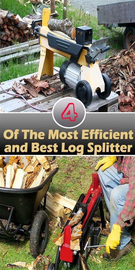 4 Of The Most Efficient And Best Log Splitter Log Splitter Splitter