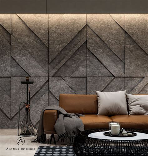 Living Room Design By Amazing Interiors Wall Panel Design Interior