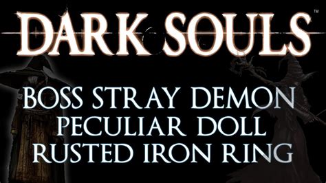 Detonado Dark Souls 16 Guia Classe Sorcerer Boss Stray Demon
