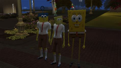 Sims 4 Spongebob Costume