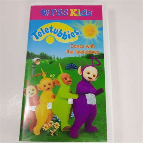 Dance With The Teletubbies Vhs Pbs Kids Video Tinky Winky Laa Laa Dipsy