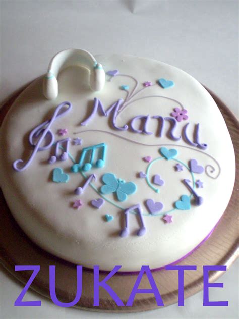 Torta Para Una Fan De Violetta Zukate