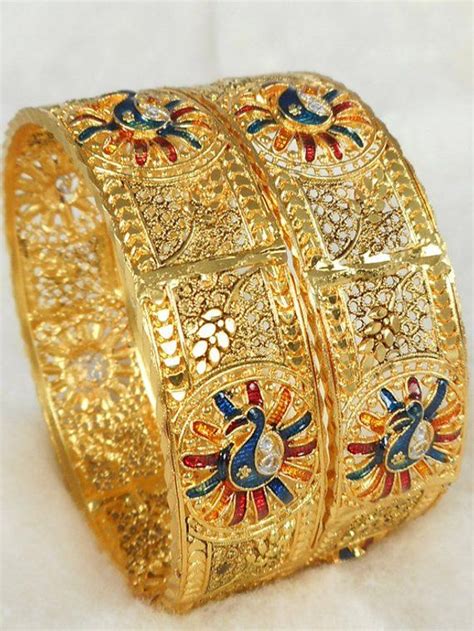 Gold Bracelet One Gram Gold Bracelet Indian Gold Bracelet 18mm