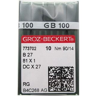 Tersedia ukuran standart no 14. Jarum Mesin Obras Groz Beckert Needles DCX27 / DC X 27 Groz beckert DCx1 / DC x 1 | Shopee Indonesia
