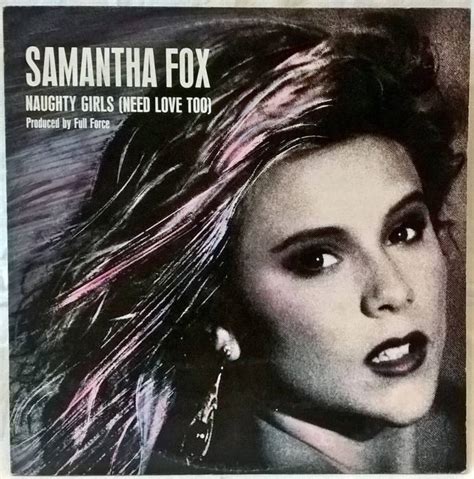 Samantha Fox Naughty Girls Need Love Too 1988 Пластинка Germany 669 грн Пластинки