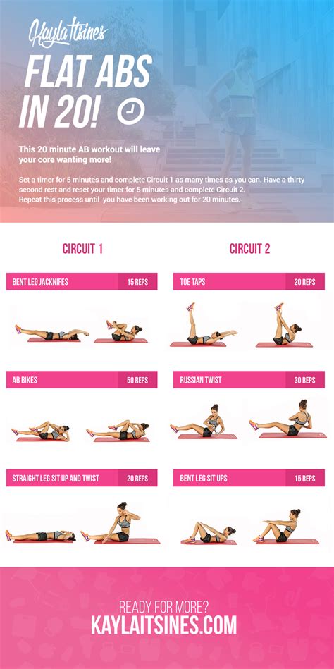 10 Insane 20 Minute Ab Workouts That Will Help You Say Bye To Belly Fat