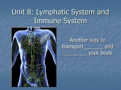 Ppt Unit 8 Lymphatic System And Immune System Powerpoint