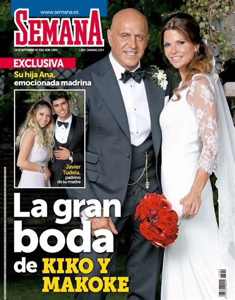 En Semana La Boda De Kiko Matamoros Y Makoke En Exclusiva