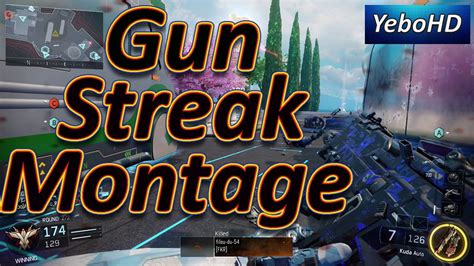 Gun Streak Montage Black Ops 3 Call Of Duty Multiplayer Gameplay