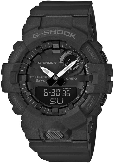 D hold down for about 2 seconds. G-Shock GBA-800-1AER Casio G-SQUAD BLUETOOTH SYNC STEP ...