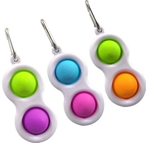 3pcs Simple Dimple Fidget Toy，fun Sensory Toys For Children And Adults