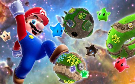 18 Super Mario Galaxy 2 Hd Wallpapers Backgrounds Wallpaper Abyss