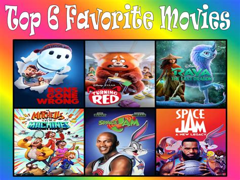 My Top 6 Favorite Movies My Version By Jacobstout On Deviantart