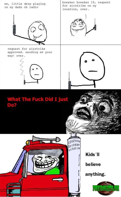 Rofl This Is Funny Talking On Walky Talkies Rage Comics Funny