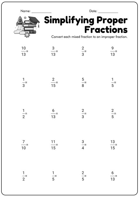 16 Simplifying Fractions Worksheets Grade 6 Free Pdf At