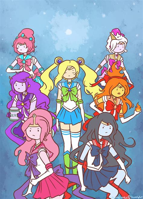 A Combination Of My Two Favourite Cartoons Adventure Time Princesses Adventure Time Girls