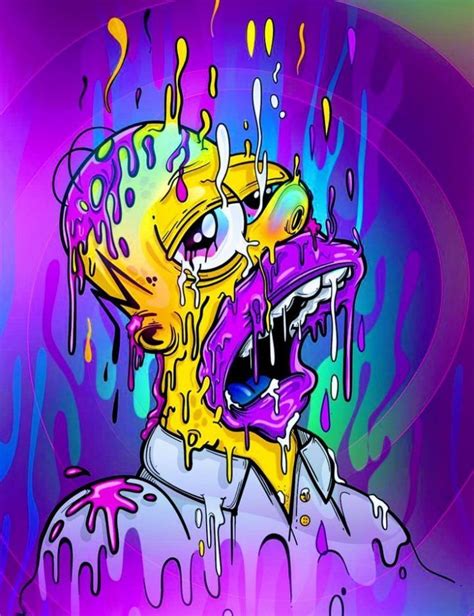 Melting Homer The Simpsons Paris Disneyland Pictures Arte De Rua